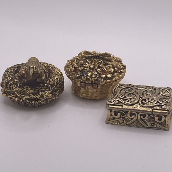 Vintage Hypnotique Max Factor Perfume Holders - Set Of 3 (1.5") - Picture 4 of 7